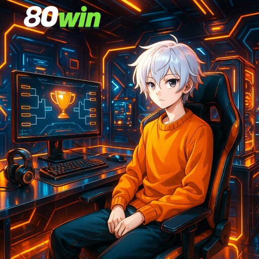 Imagem promocional da 80WIN destacando a plataforma e seus benefícios